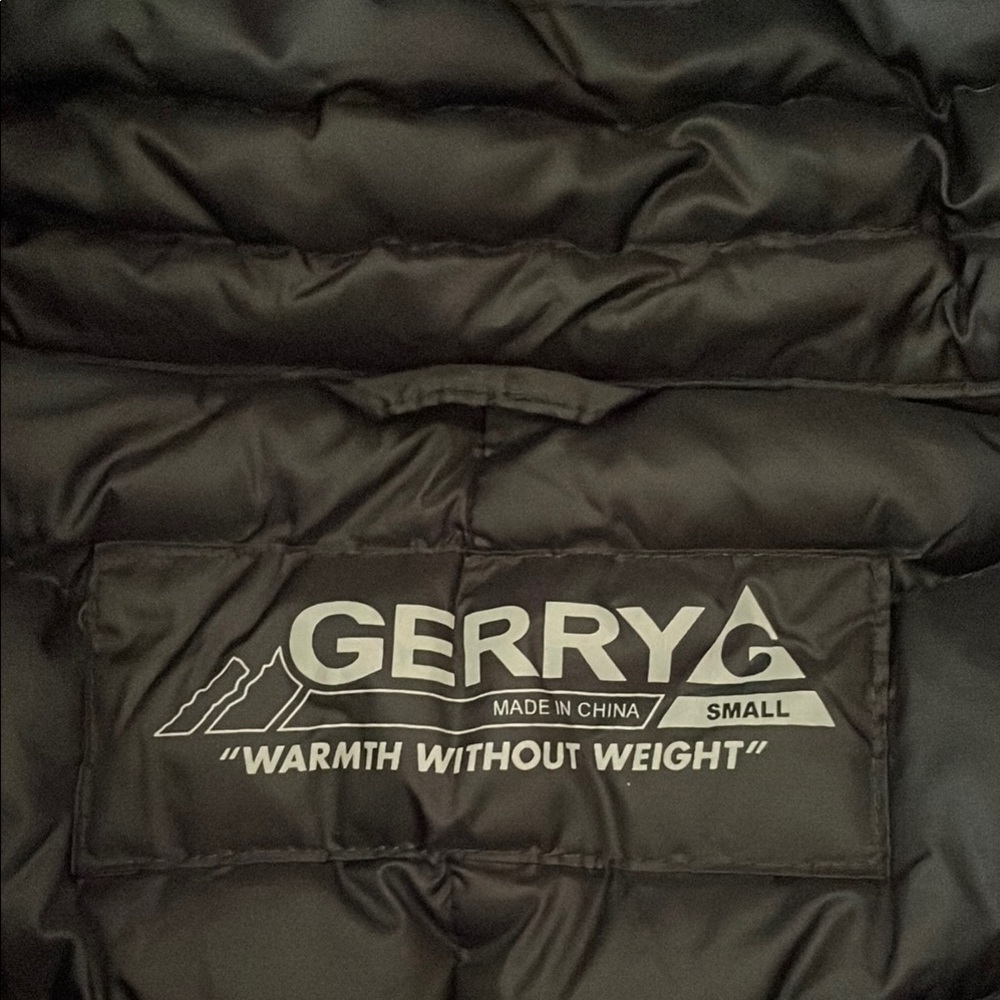 Gerry Lightweight Puffer Jacket Fitted Zip Up Hoodie Indie Retro - Picture 14 of 16